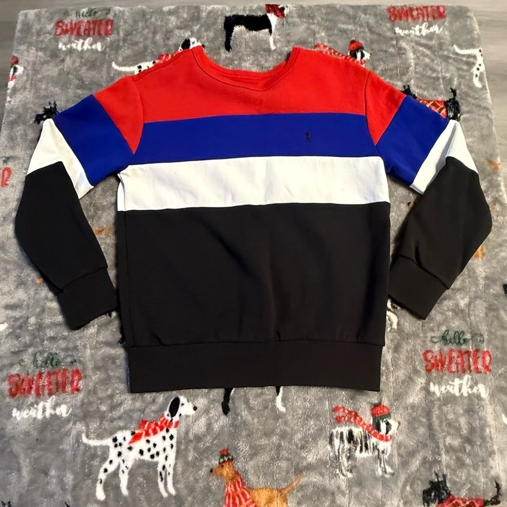 Polo Ralph Lauren Crewneck Sweater - Red, Blue, Black
